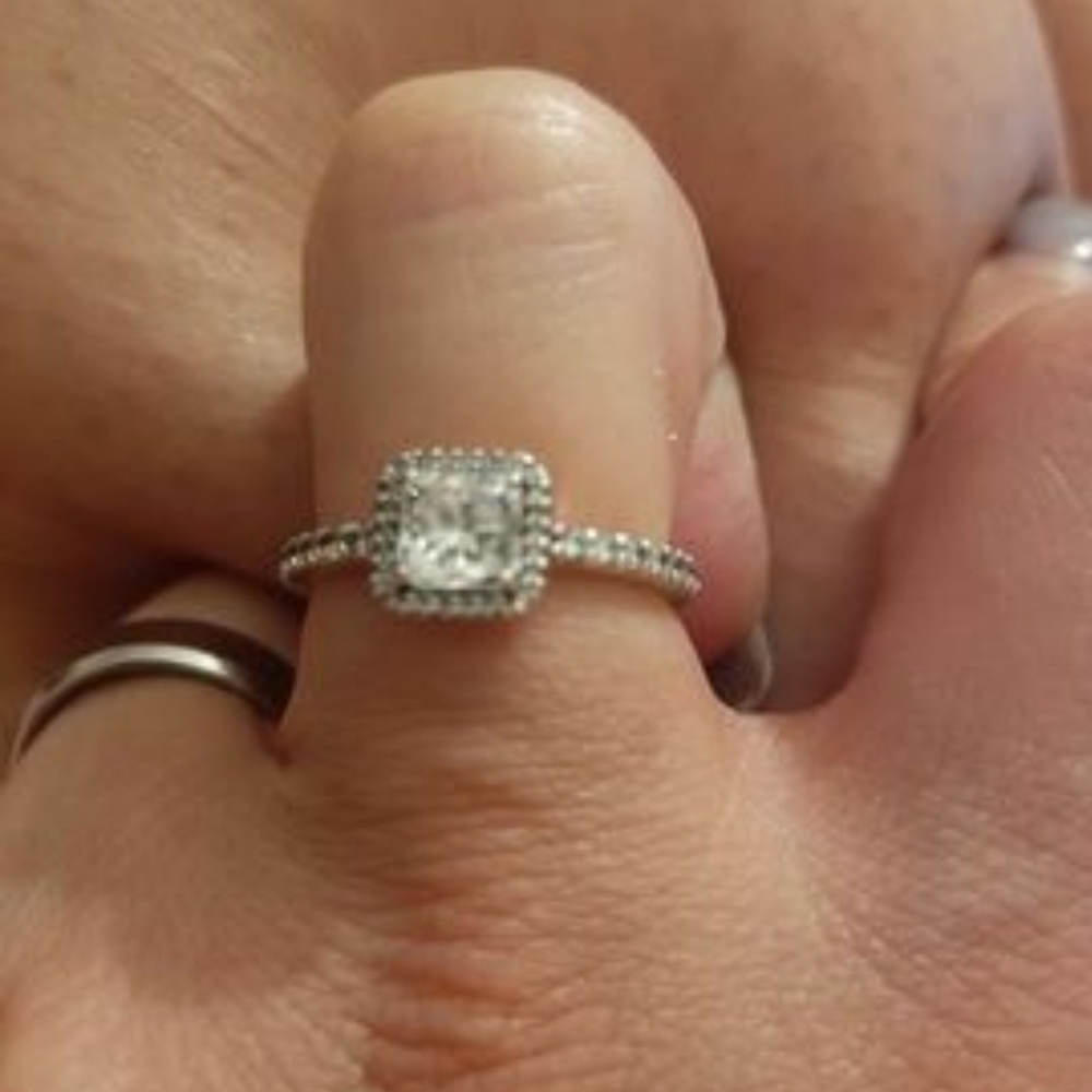 Pandora halo ring
